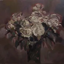 Donna white roses