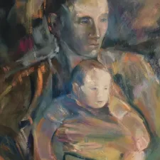 Mother and Child-2021-oil-on-canvas-23-12-x1822-2021-55img_6973